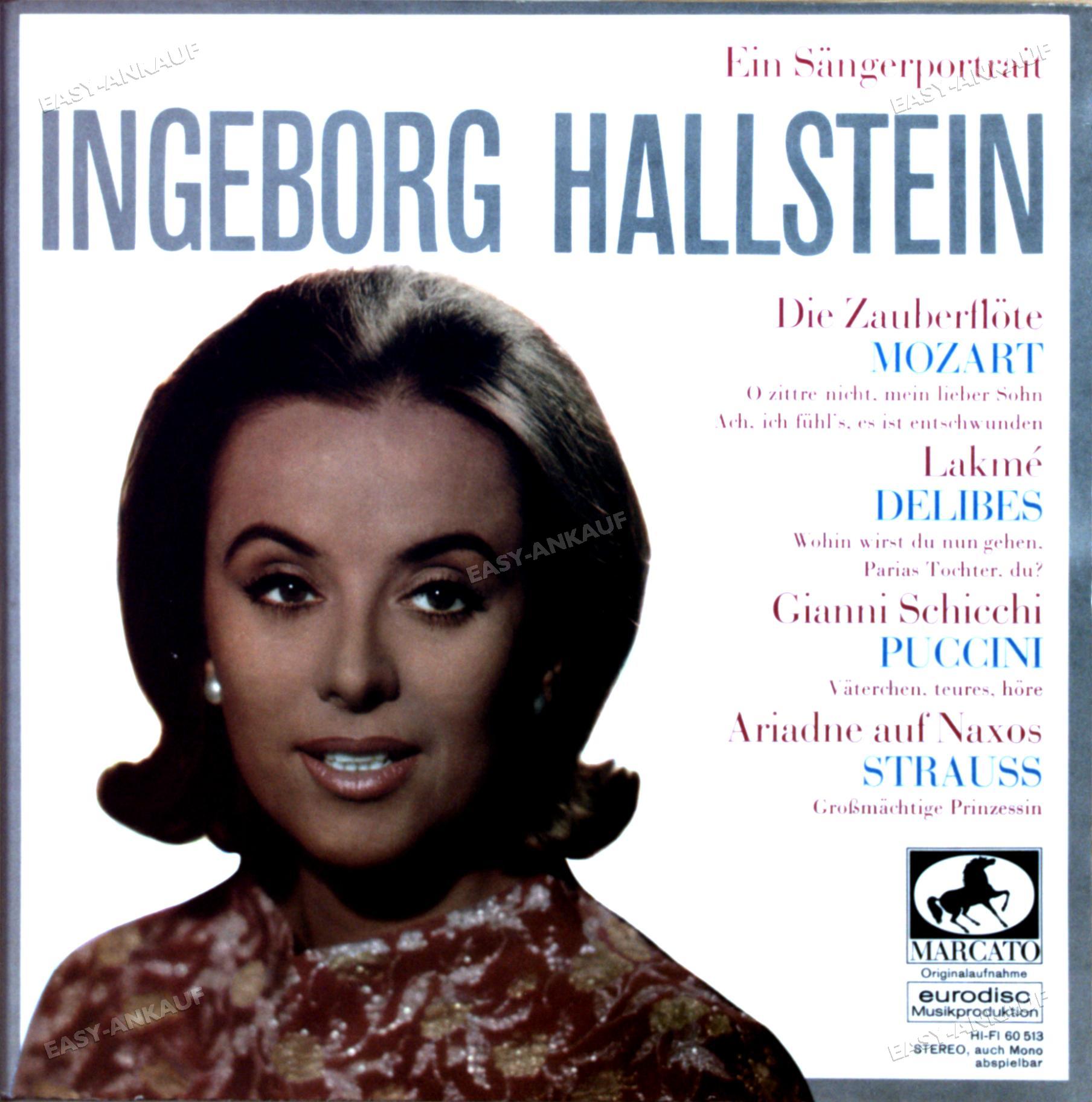 Ingeborg Hallstein - Ein Sängerportrait LP 10 inch (VG+/VG+) '* - Afbeelding 1 van 1