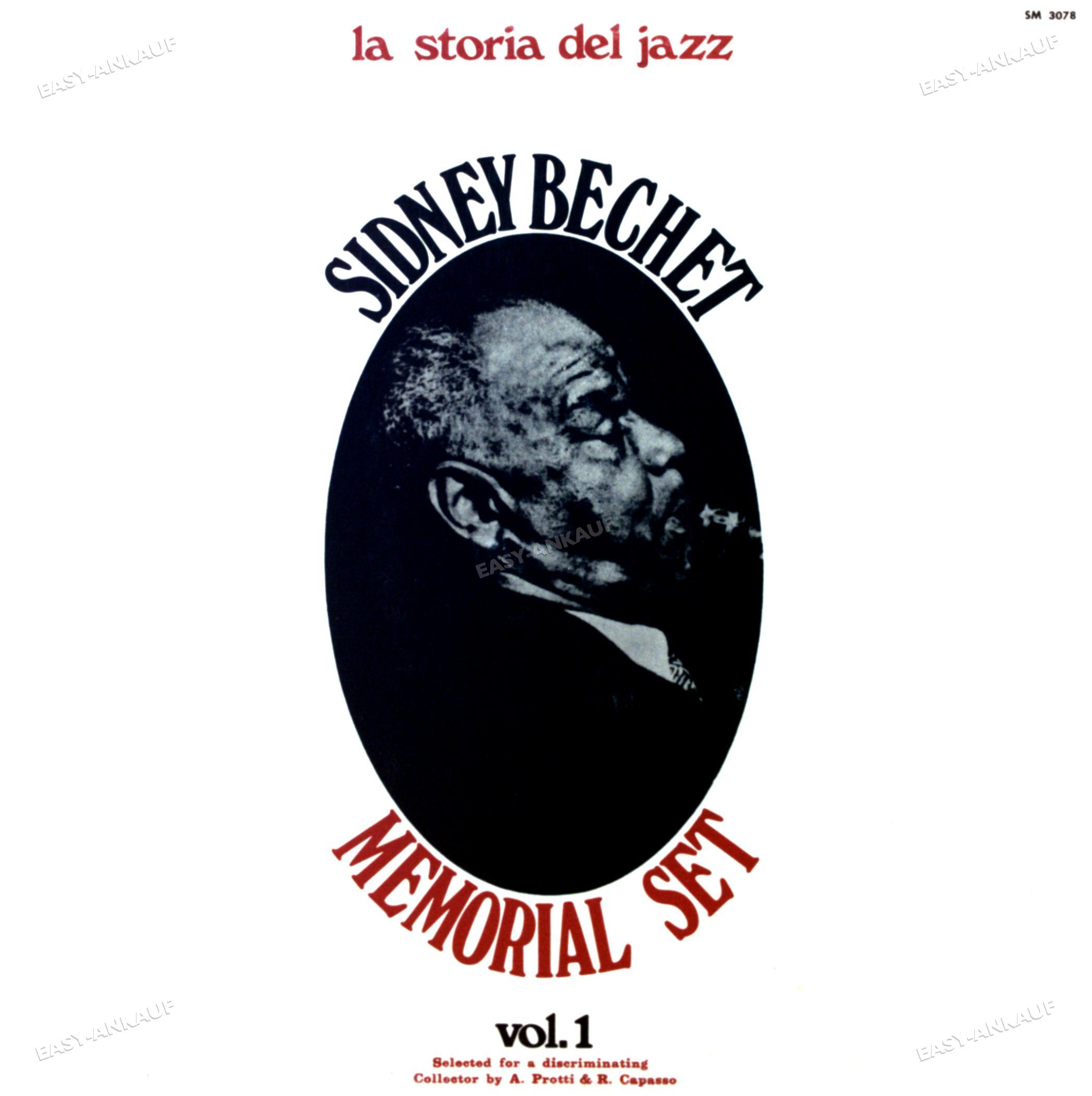 Sidney Bechet - Memorial Set Vol. 1 LP 1971 (VG+/VG+) '* - Afbeelding 1 van 1