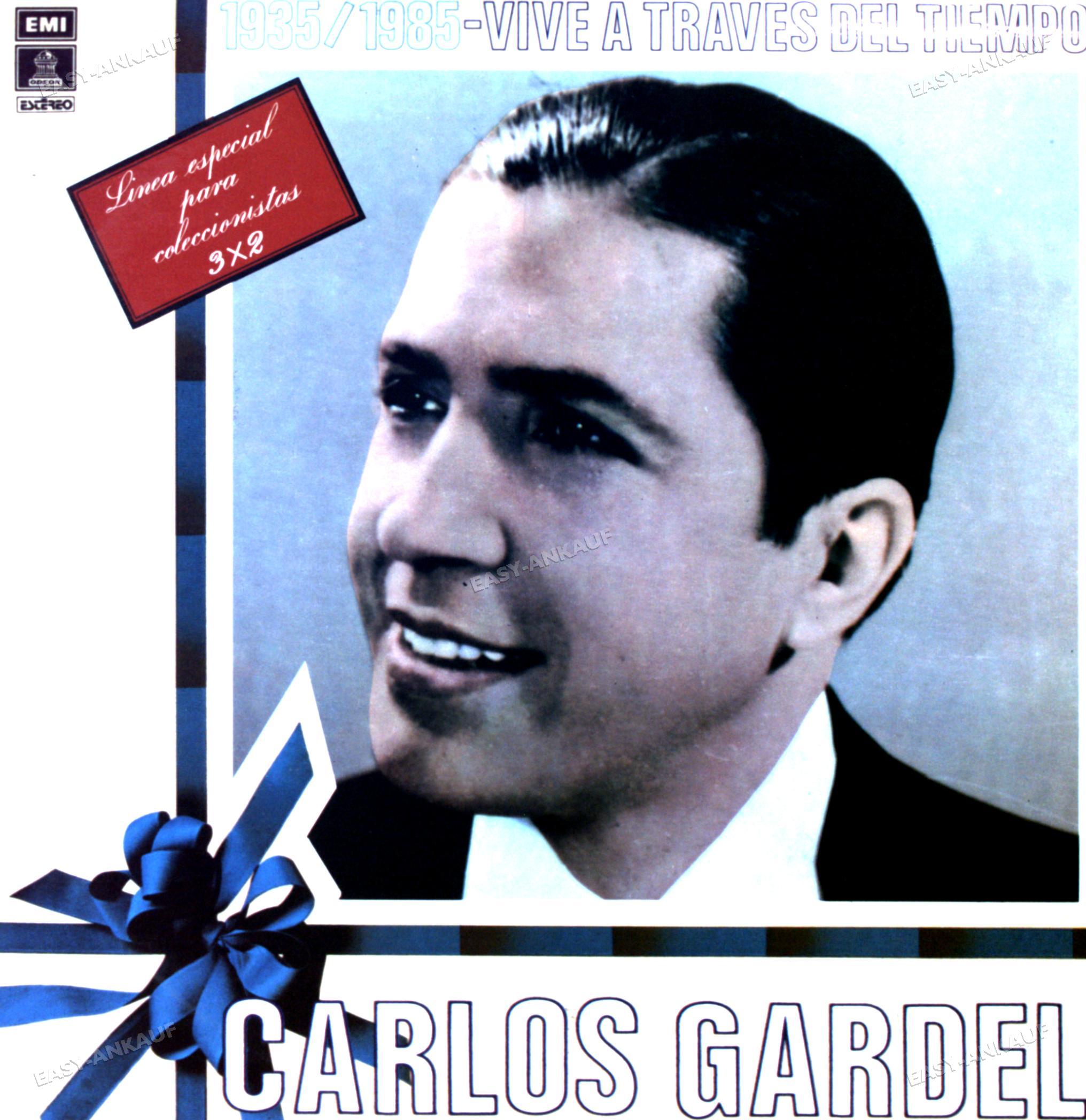 Carlos Gardel - 1935 - 1985 Vive A Través Del Tiempo Kolumbia 3LP 1973 ' Nowy przyjazd, wyprzedaż