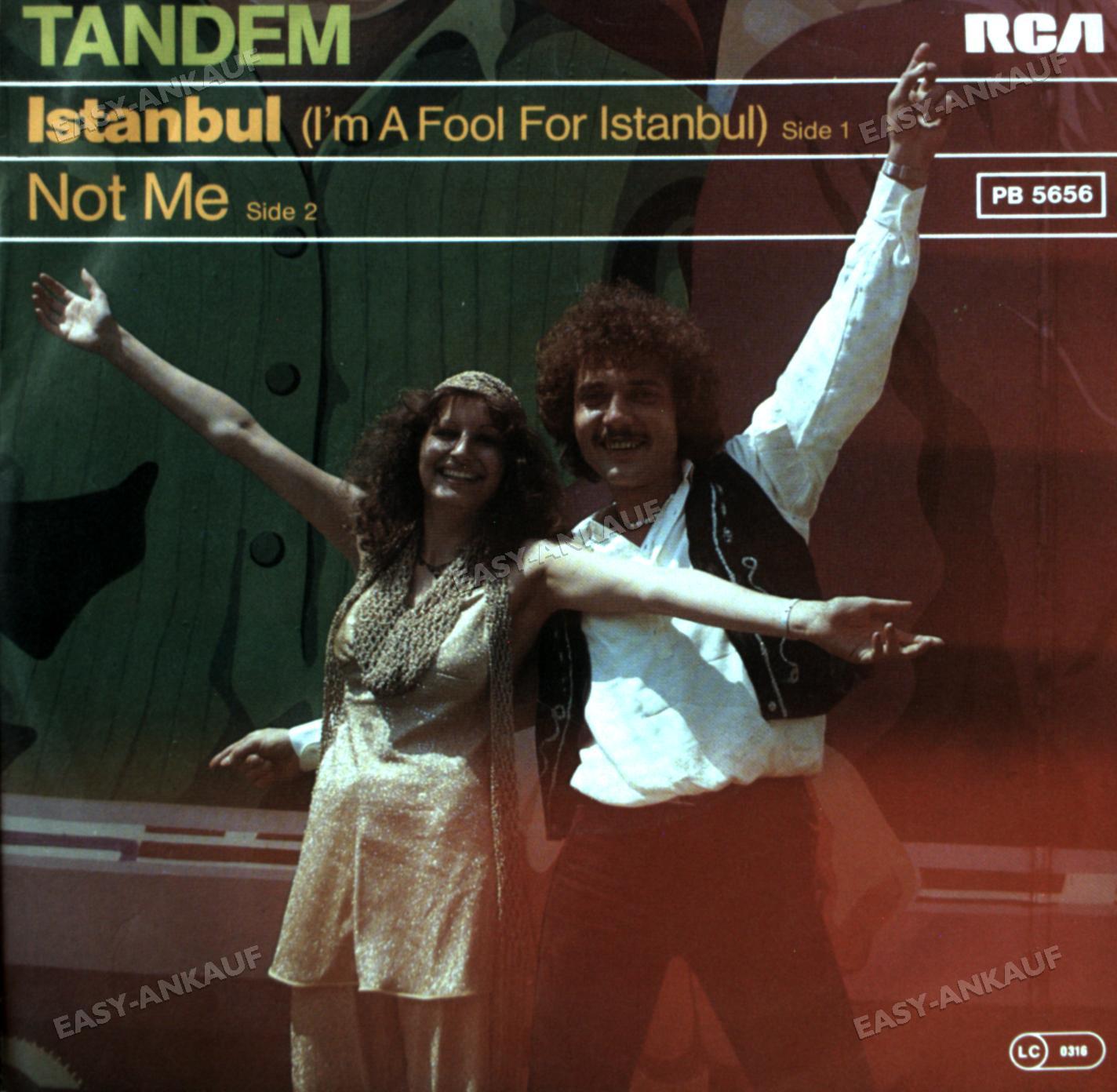 Tandem - Istanbul (I'm A Fool For Istanbul) / Not Me 7in 1979 (VG/VG) . - Picture 1 of 1